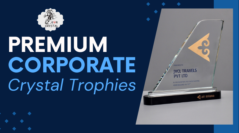 KYR Crystal Pvt Ltd: The Premier Destination for Corporate Crystal Trophies